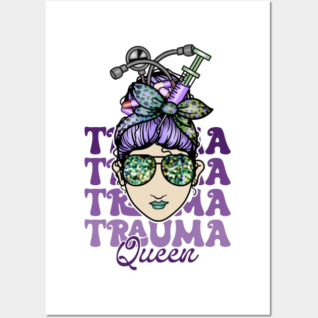 Trauma queen Wall Art by Zedeldesign